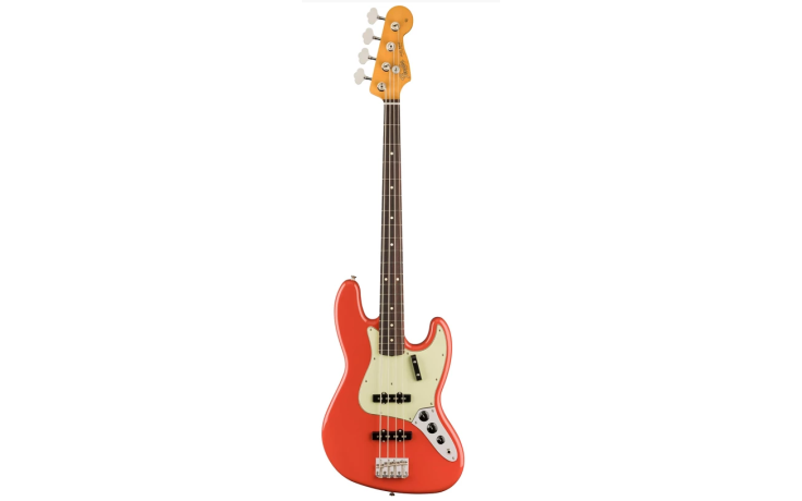 FENDER VINTERA II '60S JAZZ BASS FIESTA RED