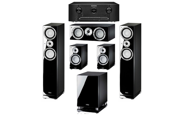 Marantz SR-5012 + set 5.1 Magnat Quantum 675/673/67/6725A