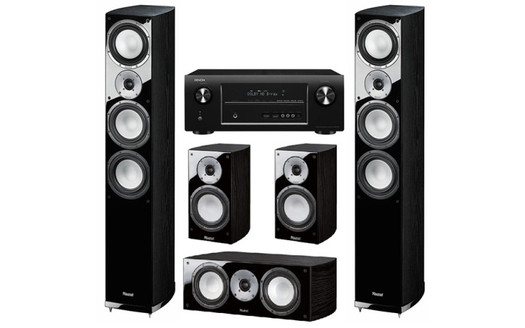 Домашний кинотеатр set 5.0 Denon AVR-X1400W + Magnat Quantum 677/673/67