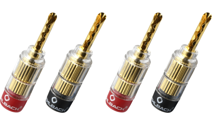OEHLBACH 3021 BANANA SOLUTION TUBE (4шт.)