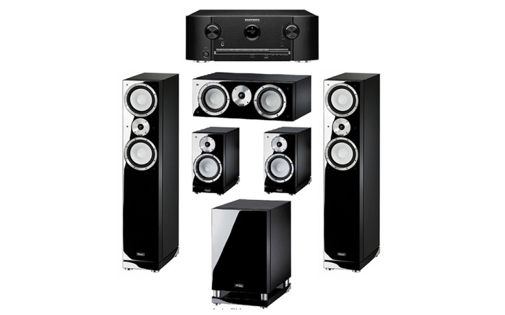 Marantz SR5014 + set 5.1 Magnat Quantum 755/753/73/sub 731A