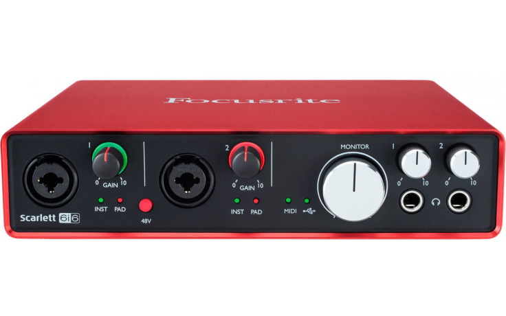 FOCUSRITE SCARLETT 6I6 NEW