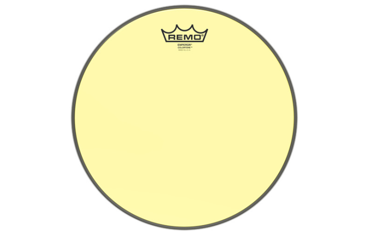 REMO EMPEROR 12" COLORTONE YELLOW