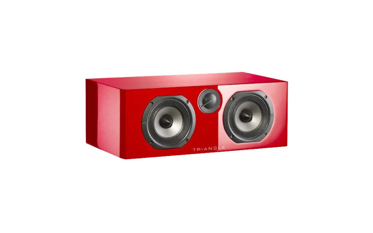Triangle Color Center Red Piano Lacquer