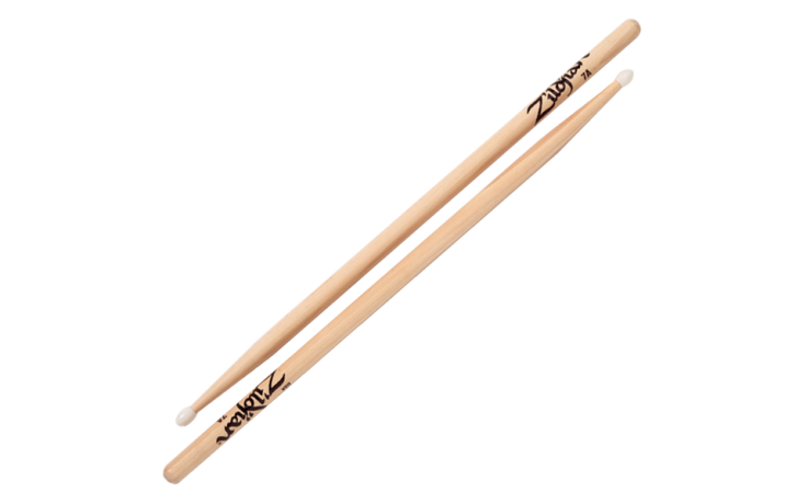 ZILDJIAN 7A NYLON NATURAL DRUMSTICKS