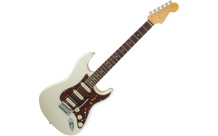 FENDER AMERICAN ELITE STRATOCASTER HSS SHAWBUCKER RW OLYMPIC PEARL