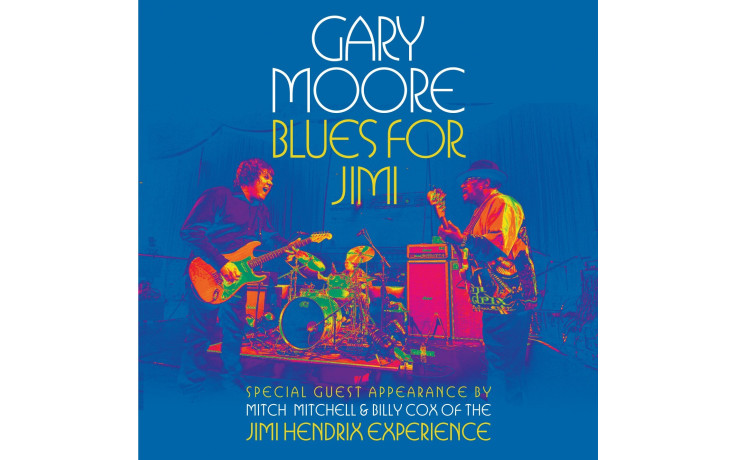GARY MOORE (FROM THIN LIZZY) - BLUES FOR JIMI 2 LP Set 2012 (EAGLP493, 180 gm.) GAT, EAGLE/GER. MINT (5034504149328)