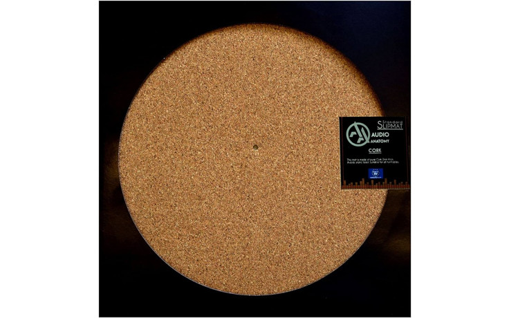 Audio Anatomy Slipmat Cork - Diameter 295 Mm - Thickness 3Mm
