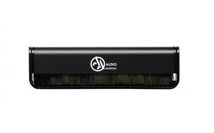 Audio Anatomy Carbon Fiber Brush Black Alu - Black Edition - White Logo