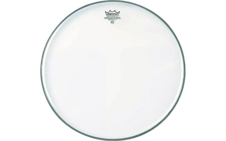 REMO AMBASSADOR 13 CLEAR SNARE SIDE