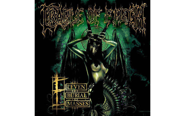 CRADLE OF FILTH - ELEVEN BURIAL MASSES 2 LP Set 2002/2016 (VILELP601) GAT, PEACEVILLE/EU MINT (0801056860118)