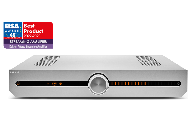 Roksan Attessa Streaming Amplifier Silver