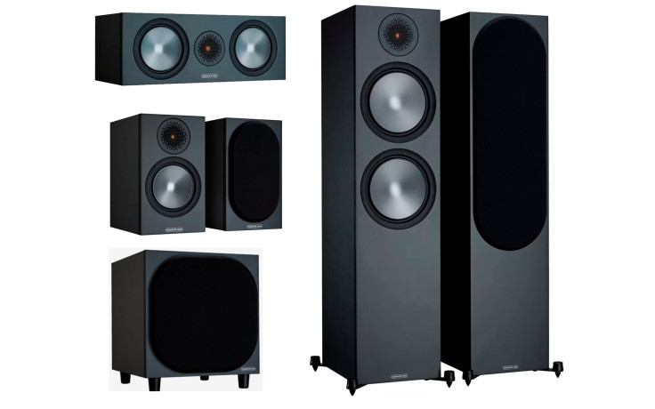 Monitor Audio Bronze (G6) 500 + 100 + 150 C + W10