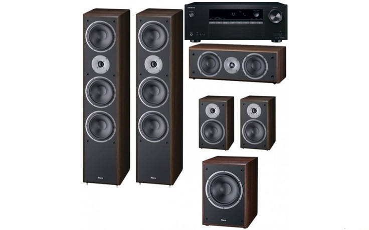 Домашний кинотеатр set 5.1 Onkyo TX-SR252 + Magnat Monitor Supreme 1002/202/center252/sub 202A