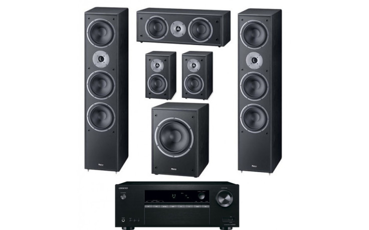 Домашний кинотеатр set 5.1 Onkyo TX-SR252 + Magnat Monitor Supreme 1002/102/center252/sub 202A