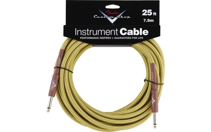 FENDER CUSTOM SHOP PERFORMANCE CABLE 25 TW