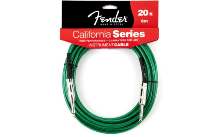 FENDER CALIFORNIA INSTRUMENT CABLE 20 SFG