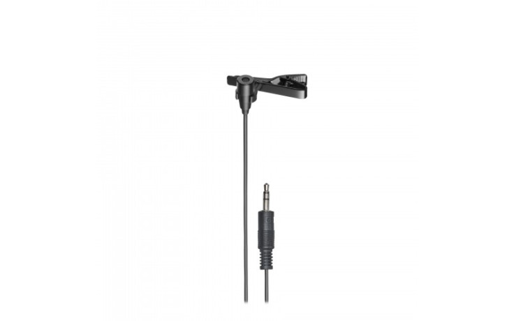 Audio-Technica ATR3350xiS Omnidirectional Condenser Clip-On Microphone for Smartphones