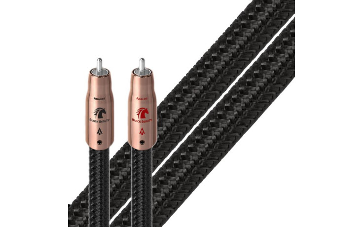AUDIOQUEST Pair 0.6m Black Beauty RCA > RCA