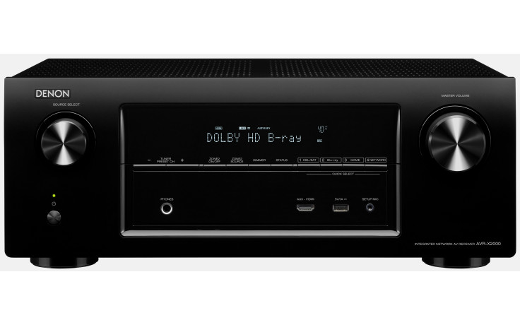 Denon AVR-X2000 Black