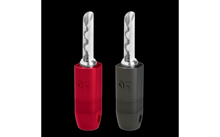 AUDIOQUEST spc SureGrip300 Banana Silver set of 4