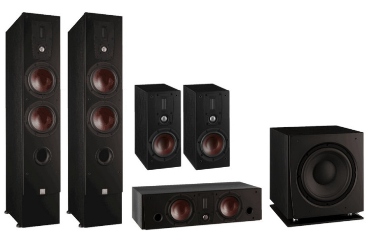 DALI Ikon 6 MK II set 5.1 Black