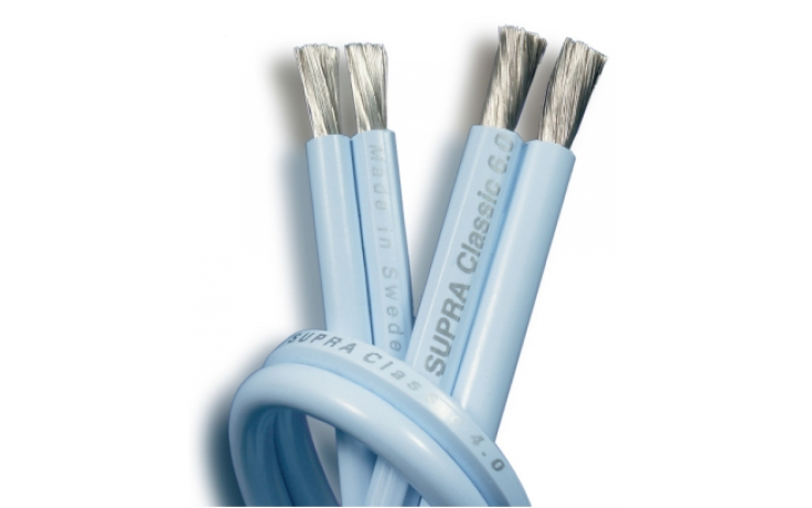 Supra Cable CLASSIC 2X6.0 BLUE B100