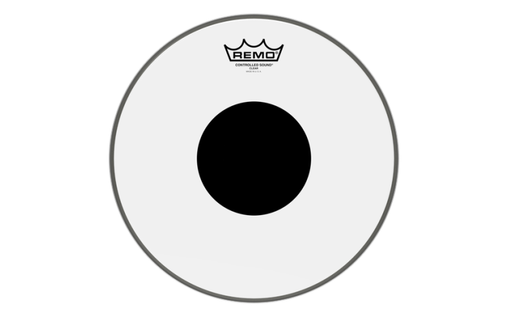 REMO CS 12' CLEAR BLACK DOT