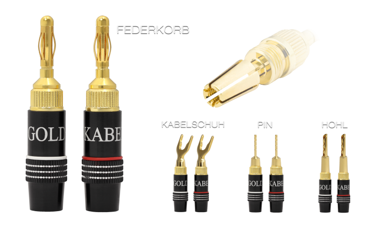 GOLDKABEL EVOLUTION BANANA I 4шт.