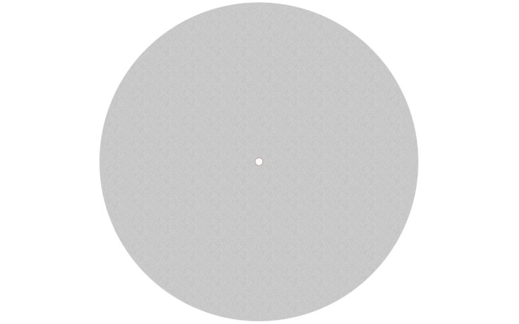 Pro-Ject FELT-MAT 280MM Light Grey