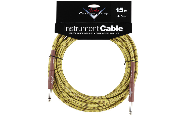 FENDER CUSTOM SHOP CABLE 15 TWEED