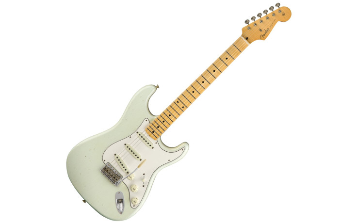 FENDER CUSTOM SHOP 2018 LIMITED TOMATILLO STRATOCASTER MN SUPER FADED AGED SONIC BLUE