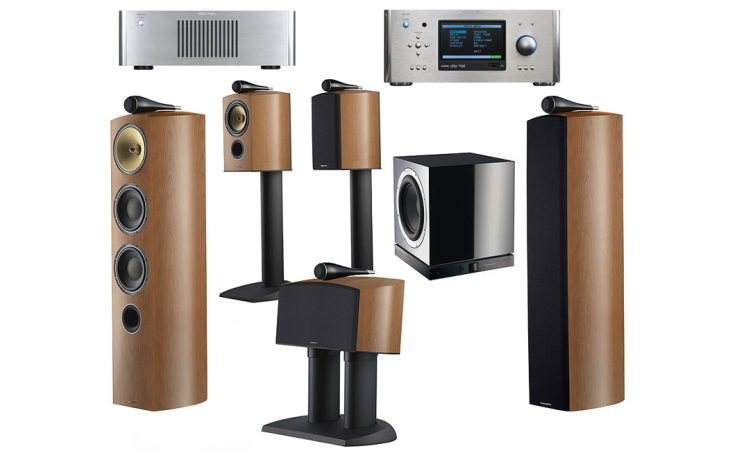 Bowers & Wilkins 804 Diamond/ Rotel RSP-1572и Rotel RMB-1575