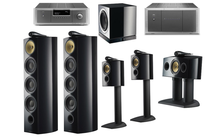 Bowers & Wilkins 800 Diamond №2, NAD M15 HD2 и NAD M25