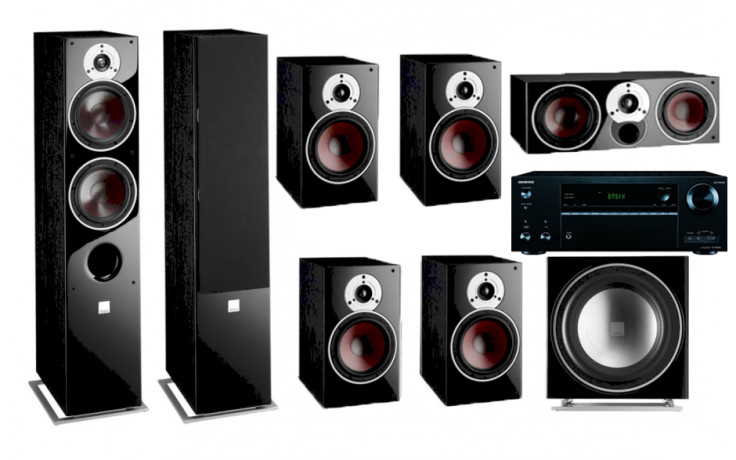 Onkyo TX-NR686E + set 7.1 Dali Zensor 7 7/1/1/Vokal/sub E-12