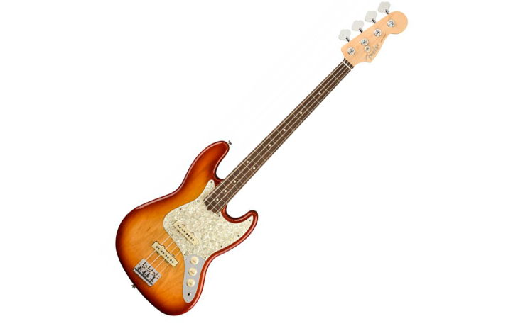 FENDER AMERICAN PRO LIMITED EDITION LIGHT WEIGHT ASH JAZZ BASS RW SSB