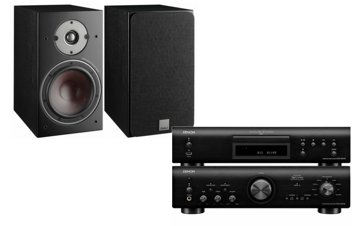 Denon DCD-800NE+Denon PMA-800NE+DALI Oberon 3