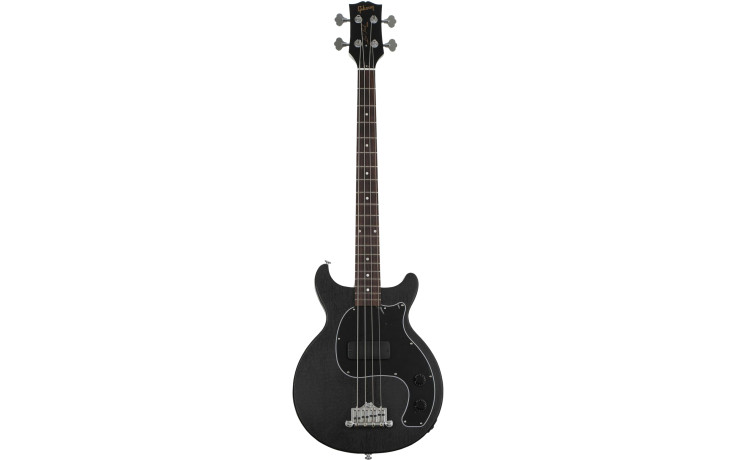 GIBSON LES PAUL JUNIOR TRIBUTE DC BASS WORN EBONY