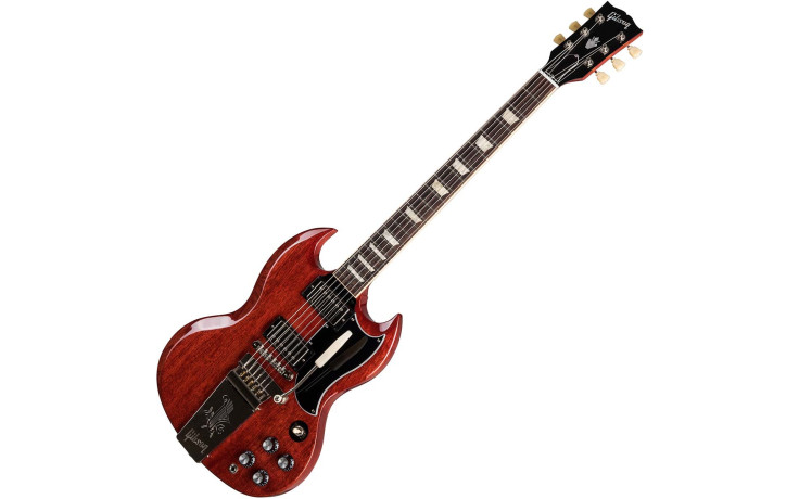 GIBSON SG STANDARD '61 MAESTRO VIBROLA VINTAGE CHERRY