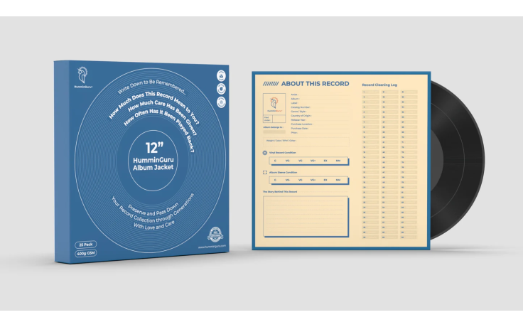 HumminGuru 12" Album Jacket 25 Pack
