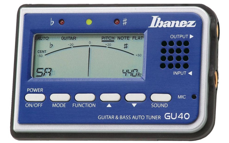 IBANEZ GU40 TUNER BLUE
