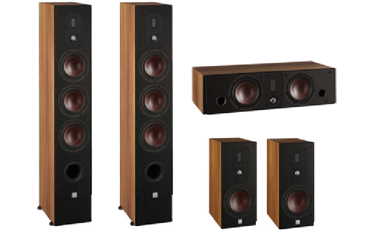 DALI Ikon 7 MK II set черный 5.0 Light Walnut