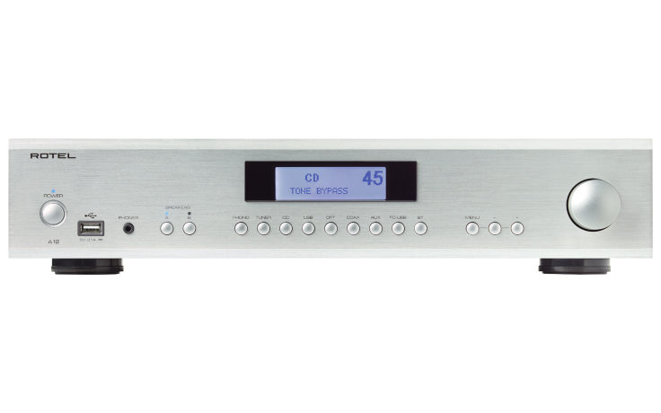 Rotel A12 silver