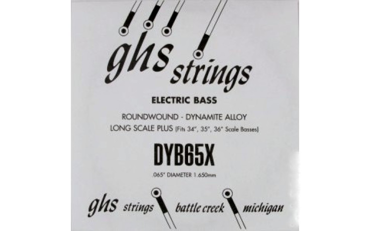 GHS STRINGS DYB65X