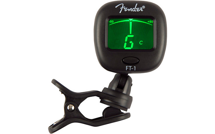 FENDER FT-1 PRO CLIP-ON TUNER BLACK