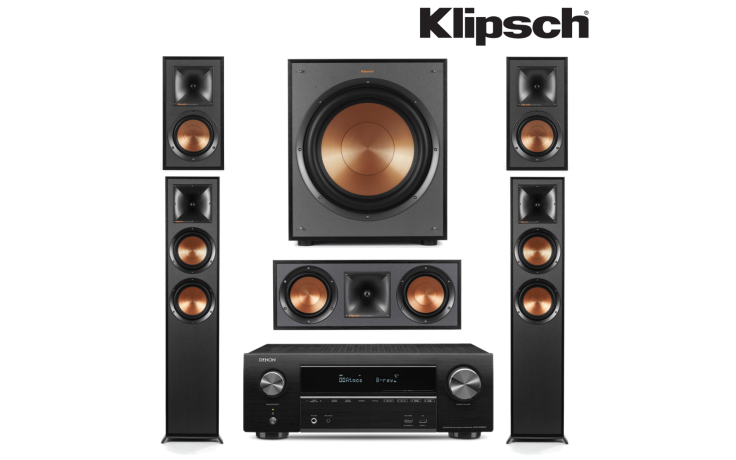 Denon AVR-X1700H (7.2 сh) + Klipsch R-620F/R-51M/R-52C/R-120SW set 5.1