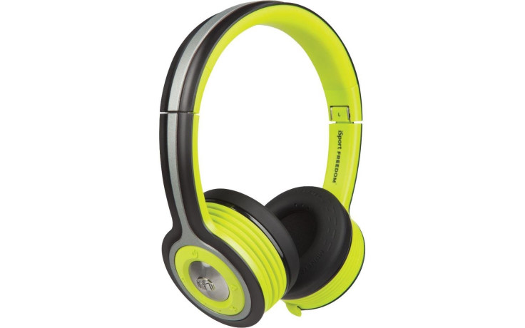 Monster iSport Freedom Wireless Bluetooth On-Ear Headphones Green