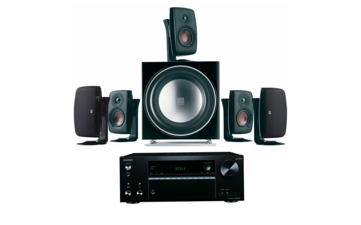 Onkyo TX-NR575E + DALI Fazon 5.1-2 Black