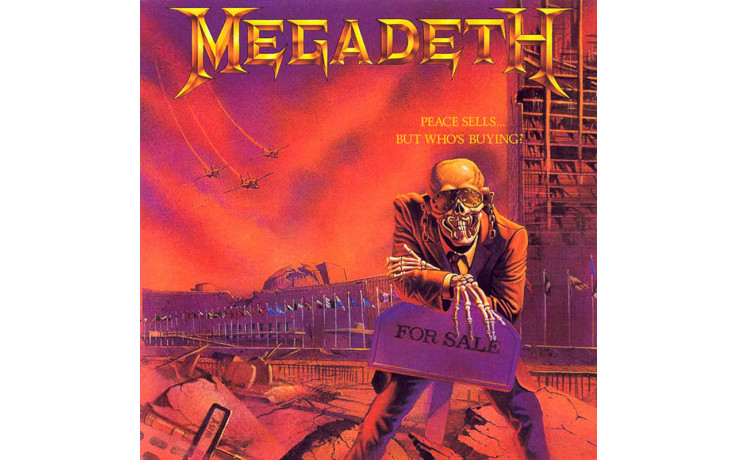 MEGADETH - PEACE SELLS… BUT WHO"S BUYING 1986 (ST-12526, 180 gm. RE-ISSUE) CAPITOL/USA MINT (0077771252617)