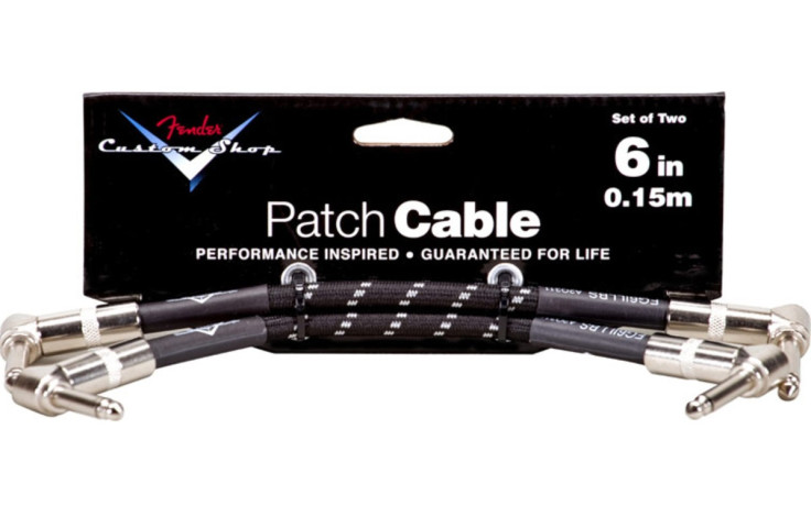 FENDER CUSTOM SHOP PERFORMANCE CABLE 6 TWO PACK BTW